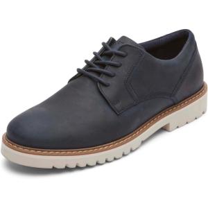 imageRockport Mens Maverick Plain Toe OxfordNew Dress Blues