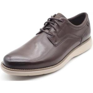 imageRockport Mens Garett Plain Toe OxfordDark Brown