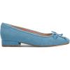 imageRockport Womens Sadie Square Toe Slipon Ballet Dress FlatsBlue Denim