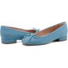 imageRockport Womens Sadie Square Toe Slipon Ballet Dress FlatsBlue Denim