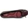 imageRockport Womens Sadie Square Toe Slipon Ballet Dress FlatsDark Red