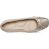 imageRockport Womens Sadie Square Toe Slipon Ballet Dress FlatsGold