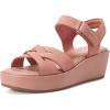 imageRockport Womens Amira Wedge SandalDusty Rose Nubuck