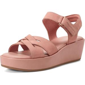 imageRockport Womens Amira Wedge SandalDusty Rose Nubuck