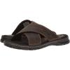 imageRockport Mens Darwyn Xband Slide SandalBrown Ii Leather