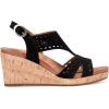 imageRockport Womens Belis Wedge SandalBlack Suede