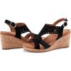 imageRockport Womens Belis Wedge SandalBlack Suede