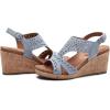imageRockport Womens Belis Wedge SandalBlue Suede