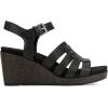 imageRockport Womens Bessa Wedge SandalBlack Leather