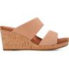 imageRockport Womens Briah 2 Slide Wedge SandalBeige Leather