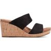 imageRockport Womens Briah 2 Slide Wedge SandalBlack Leather