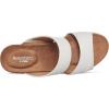 imageRockport Womens Briah 2 Slide Wedge SandalIvory Leather