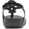 imageRockport Womens Ramona Flat SandalBlack Patent Synthetic