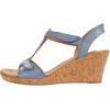 imageWomens Blanca TStrap SandalBlue Chambray