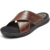 imageRockport Mens Darwyn Xband Slide SandalCoach Brown