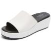 imageRockport Womens Aubriella Slide SandalWhite Leather