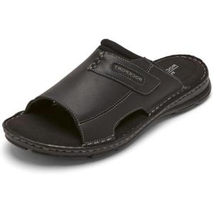 imageRockport Mens Darwyn 2 Slide SandalBlack Lea Ii