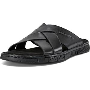 imageRockport Mens Jaya Slide SandalBlack Leather