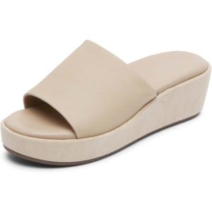 imageRockport Womens Aubriella Slide SandalNeutral Beige Leather