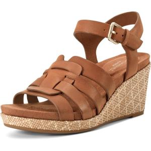 imageRockport Womens Bessa Wedge SandalCognac Leather