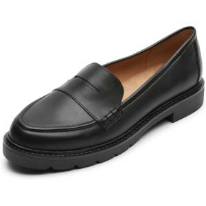 imageRockport Womens Kacey Penny Loafer FlatBlack
