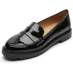 imageRockport Womens Kacey Penny Loafer FlatBlack Patent