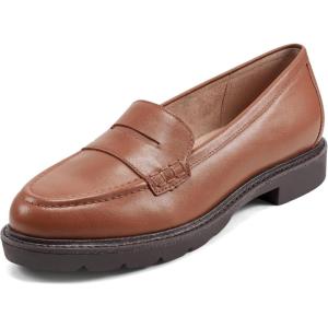 imageRockport Womens Kacey Penny Loafer FlatDark Natural Leather