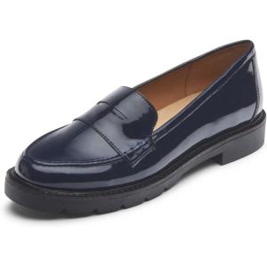 imageRockport Womens Kacey Penny Loafer FlatNavy Patent