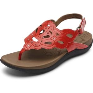 imageRockport Womens Ridge Sling SandalRed Synthetic