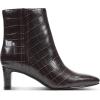imageRockport Womens Marisa Ankle BootDark Brown Croco