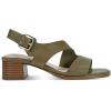 imageRockport Womens Hennly Heeled SandalOlive Green Leather