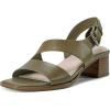 imageRockport Womens Hennly Heeled SandalOlive Green Leather