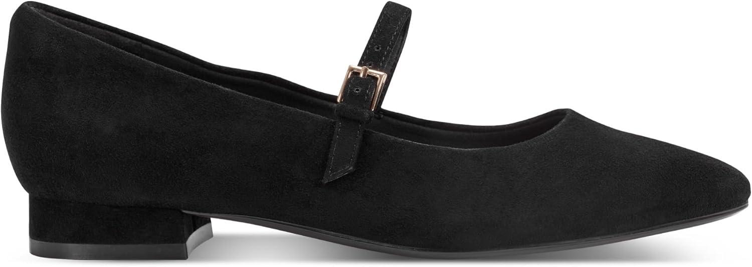 imageRockport Womens Taren Mary Jane FlatBlack Suede
