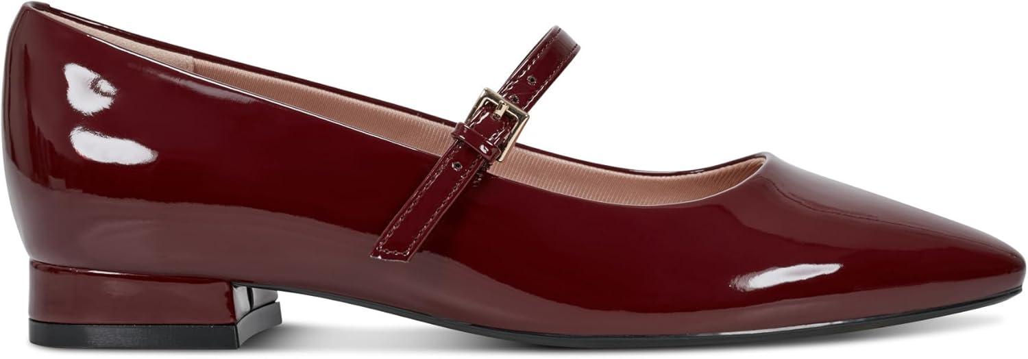 imageRockport Womens Taren Mary Jane FlatDark Red