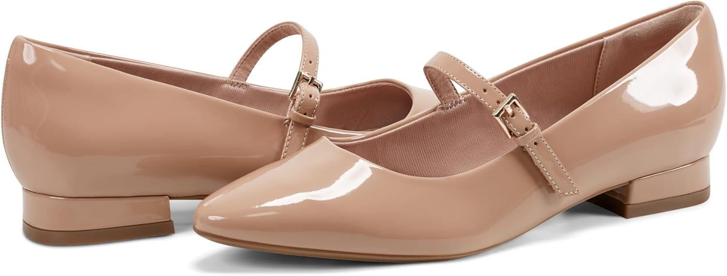 imageRockport Womens Taren Mary Jane FlatNatural Leather