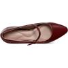 imageRockport Womens Taren Mary Jane FlatDark Red