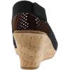 imageRockport Womens Briah Perforated Slingback SandalBlack Nubuck