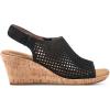 imageRockport Womens Briah Perforated Slingback SandalBlack Nubuck