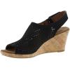 imageRockport Womens Briah Perforated Slingback SandalBlack Nubuck
