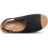 imageRockport Womens Briah Perforated Slingback SandalBlack Nubuck