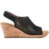 imageRockport Womens Briah Perforated Slingback SandalBlack Nubuck
