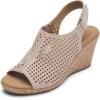 imageRockport Womens Briah Perforated Slingback SandalFarro Nubuck