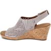 imageRockport Womens Briah Perforated Slingback SandalMetallic Khaki Leather