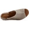 imageRockport Womens Briah Perforated Slingback SandalTaupe Leather