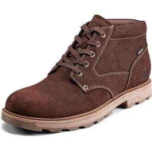 imageRockport mens Seamus Waterproof BootDark Brown Suede