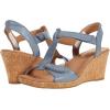 imageRockport Womens Blanca T Strap Wedge SandalBlue Chambray