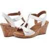 imageRockport Womens Blanca T Strap Wedge SandalWhite