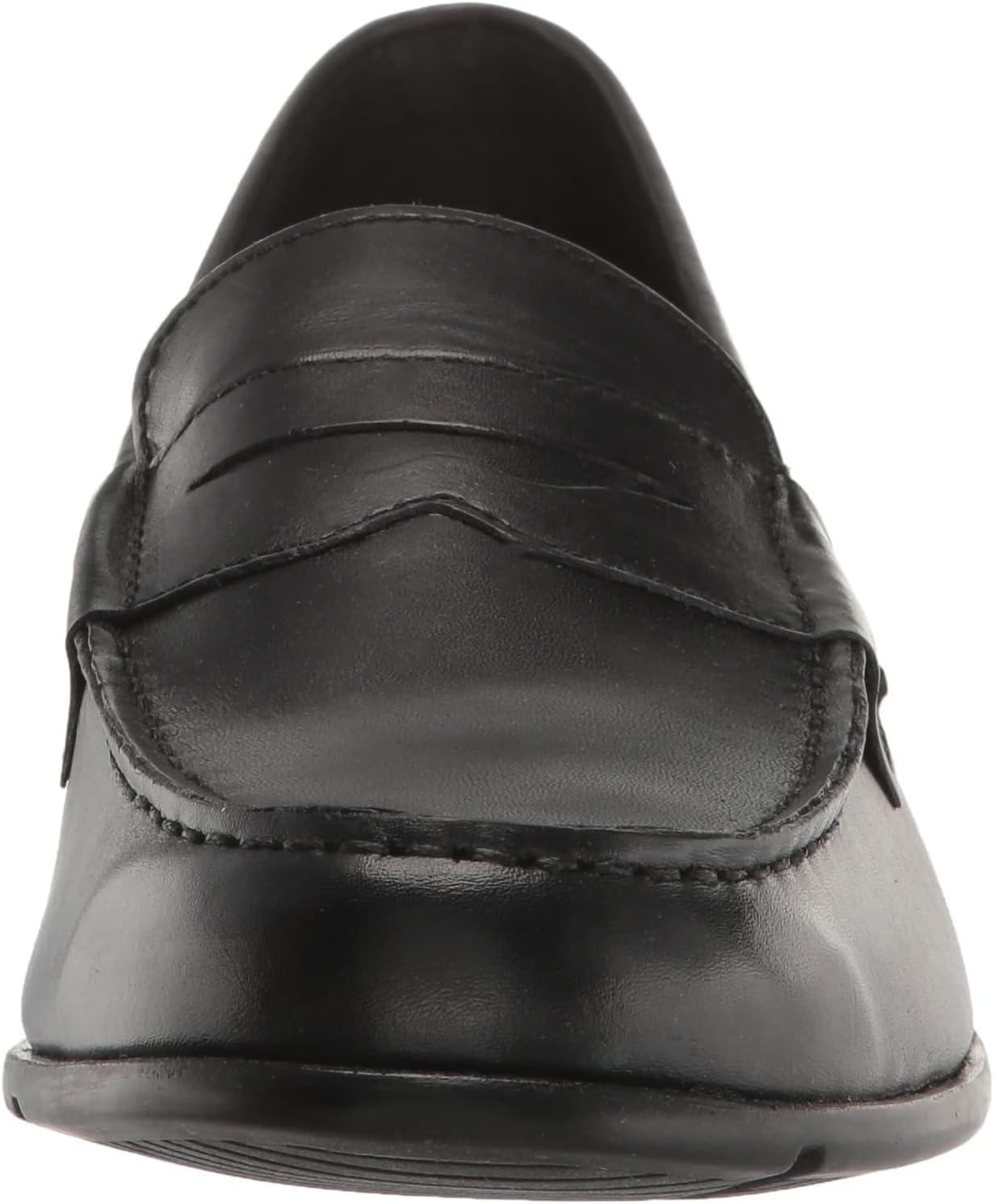 imageRockport Mens Classic Lite Penny LoafersBlack Brush Off