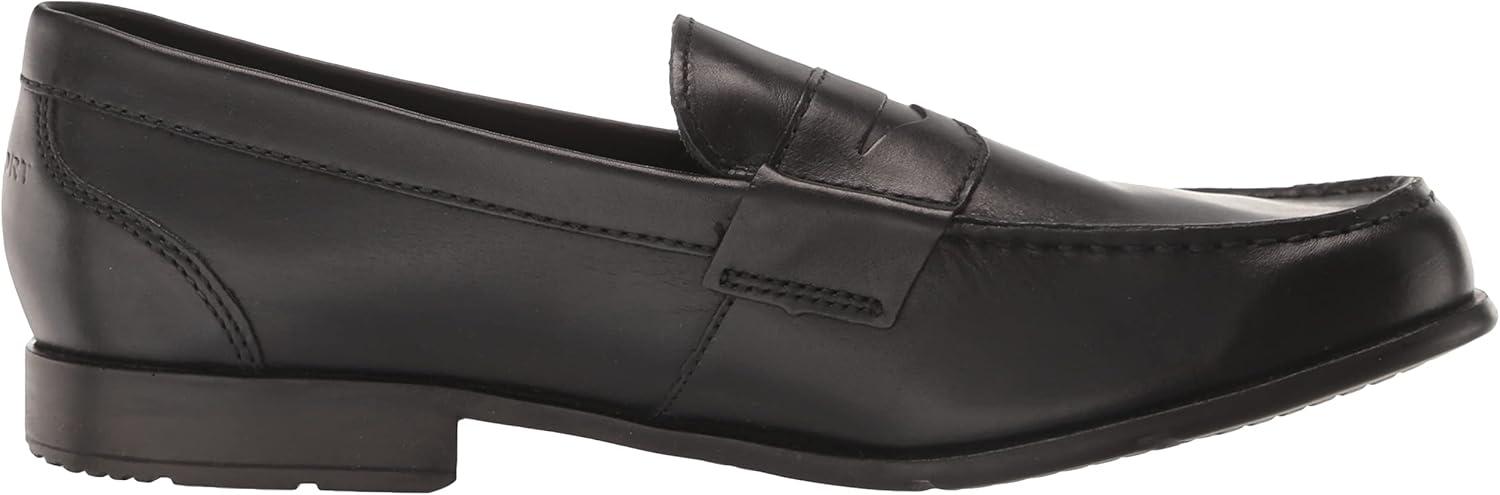 imageRockport Mens Classic Lite Penny LoafersBlack Brush Off