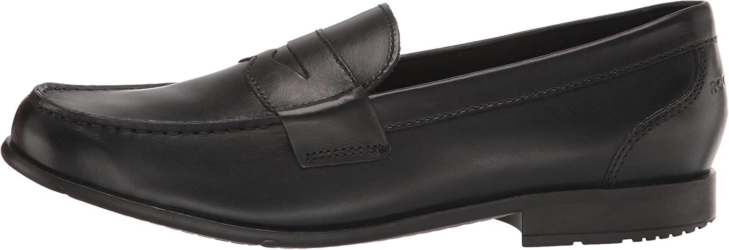 imageRockport Mens Classic Lite Penny LoafersBlack Brush Off